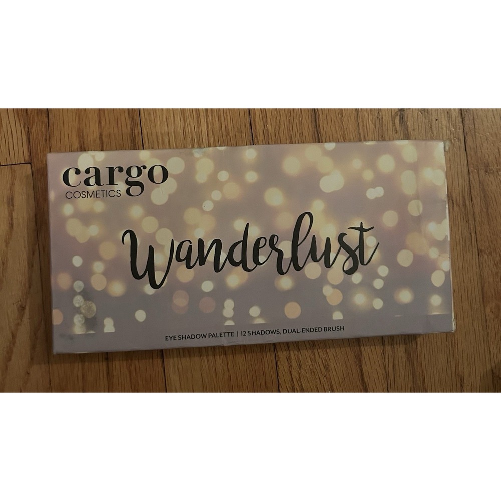 Cargo‎ Cosmetics WANDERLUST 12-Pan Eye Shadow Palette Read